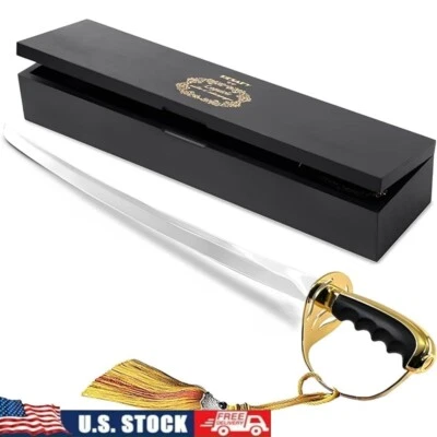 Champagne Saber Golden Handle Sparkling Wine Opener Gift Set Ceremonial Tool New - Image 1 of 4