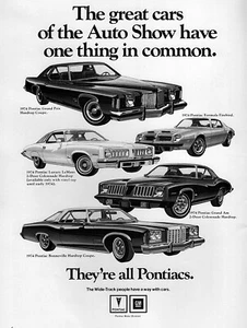 1974 Pontiac Formula Firebird Grand Prix LeMans Grand Am Original Ad - Picture 1 of 1
