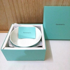 Tiffany & Co. Blue Box Bowl tableware Ribbon Bone china 2pcs Set Gift New Rare - Picture 1 of 6