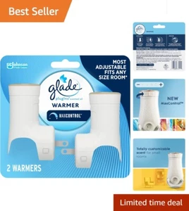 Compact Plug Ins Air Freshener Warmer - 2 Count, Infused with Essential Oils - Picture 1 of 12