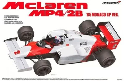 KIT MODELLINO AUTO F1 STATICO BEEMAX MCLAREN MP4-2B MONACO GP 1985 SCALA 1:20 - Immagine 1 di 4