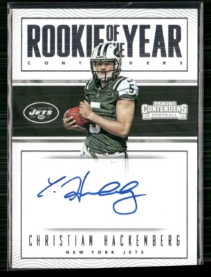 Christian Hackenberg 2016 Contenders Rookie of the Year Contenders Auto  - Image 1 of 2