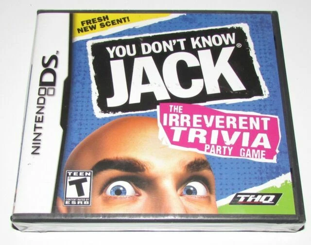 NEW Nintendo DS You Don't Know Jack Trivia Game Factory Sealed Free Shipping ! - Image 1 of 1