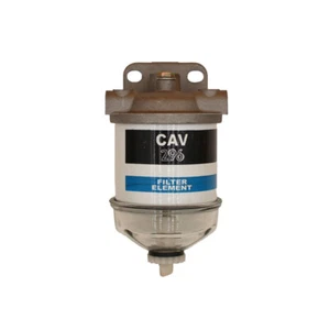 Single Fuel Filter Assembly Fits Perkins Replaces 2656612 - Picture 1 of 9