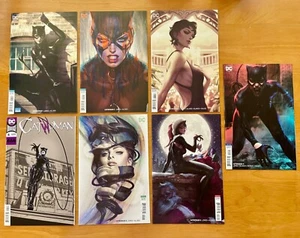 Catwoman #1, 2, 3, 4, 5, 6 & 11 2018 DC Artgerm Var (4 è copertina A FOIL) NM/NM+ - Foto 1 di 1