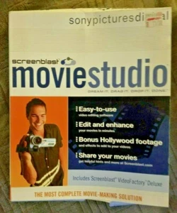 OLDER NWOT SONY PICTURES DIGITAL SCREENBLAST MOVIE STUDIO SEALED READ! - Picture 1 of 3