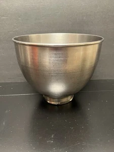 KitchenAid Mixer K45 Bowl Stainless steel replacement bowl - 4.5 Qt Twist-In - Picture 1 of 7