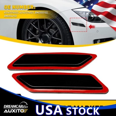 Отражатель переднего бампера со стороны водителя и пассажира для BMW 328i 2012-2015 годов выпуска 335i - Изображение 1 из 4