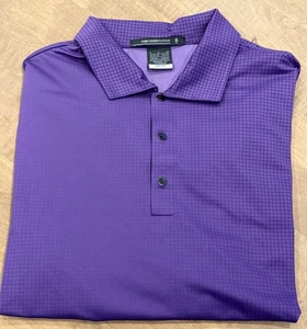 Nike Dri-Fit Tiger Woods Platinum Collection Poloshirt Small S Lila - Bild 1 von 9