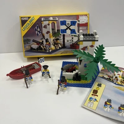 LEGO 6265 Pirates Sabre Island Vintage 1989 Instructions & Box 100% Complete - Image 1 of 4