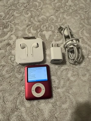 Apple iPod nano 3rd Generation Special Edition Red (8 GB) Works Great - Image 1 of 4