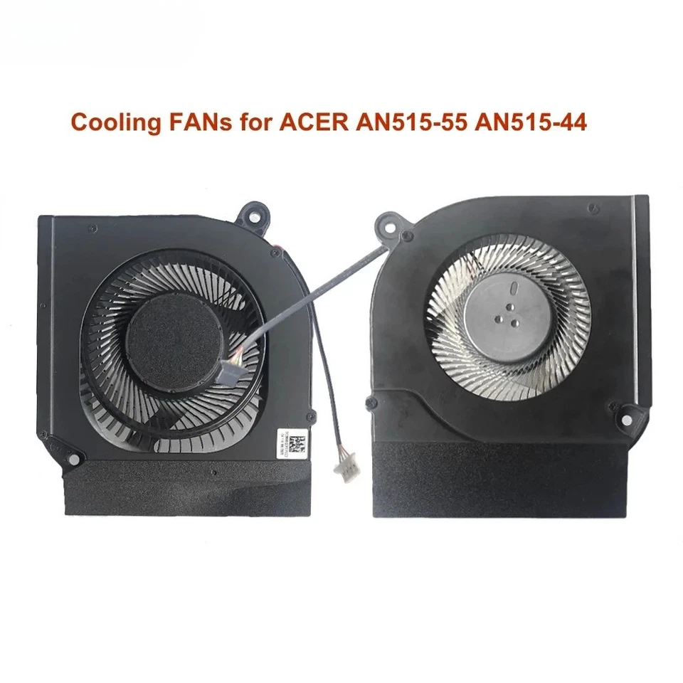 For Acer Nitro 5 AN515-55 AN515-44 AN517-52 CPU GPU Cooling Fans 5V 4 pins - Image 1 of 4