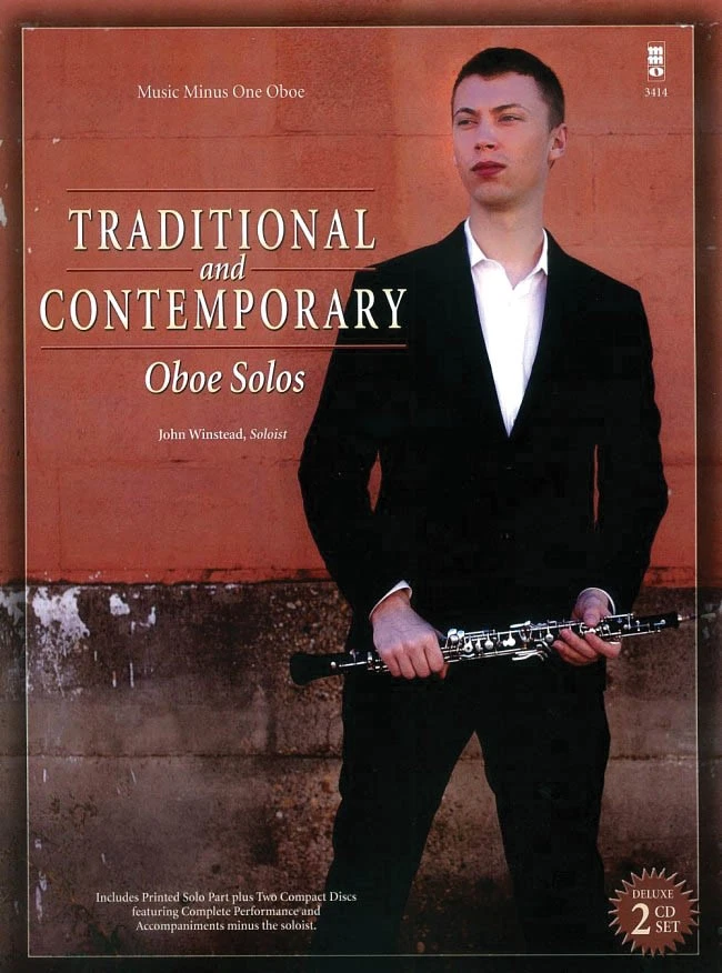 Traditional and Contemporary Oboe Solos Sheet Music John Winstead Book 2 CD - Image 1 of 1