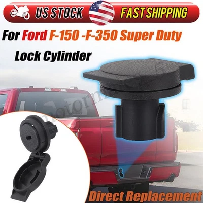 Rear Bumper Spare Tire Carrier Lock Cylinder for Ford F150 F250 350 FL3Z1543262A - Изображение 1 из 4