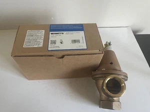 Watts 1,5" 1 1/2" ASME Druck-Sicherheits-Überdruckventil 174A-125 Modell M 125 PSI NEU - Bild 1 von 5