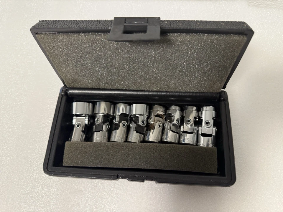 "Juego de enchufes giratorios vintage EASCO - KD Tools hechas en EE. UU. 3/8"" (8)" Foto 1 de 4