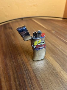 Vintage Jeff Gordon NASCAR Flip Top Mini BIC Lighter Cover Sleeve - Picture 1 of 4