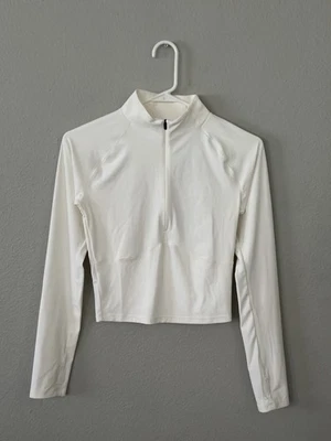 Nuevo con etiquetas Top Varley Helena de capa media en blanco como la nieve para mujer talla mediana precio de venta sugerido por el fabricante 98 USD Foto 1 de 4