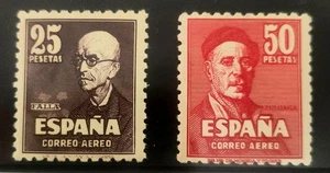 ESPAÑA.EDIFIL 1015/16 **/*FALLA Y ZULOAGA. VALOR DE CATÁLOGO 180 € - Picture 1 of 2