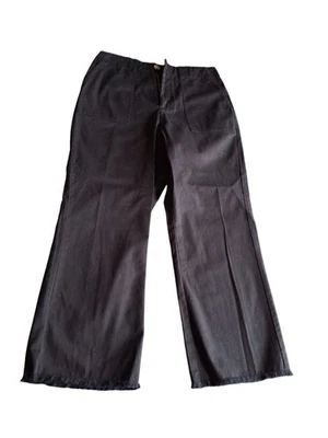 New Directions Black Pants Wide-Leg Style Size 6 Petite Y2K Soft Girl Minimalist - Image 1 of 4