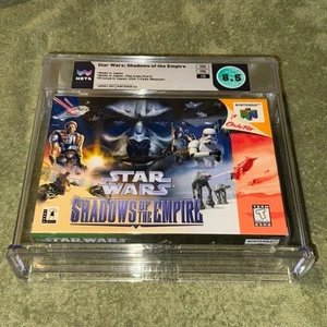 Star Wars Le Ombre dell'Impero Nintendo 64 N64 CIB WATA 8,5 Classificato - Foto 1 di 12