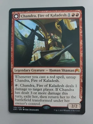 MTG Chandra, Fire of Kaladesh Magic Origins Regular Mythic  - Image 1 of 2