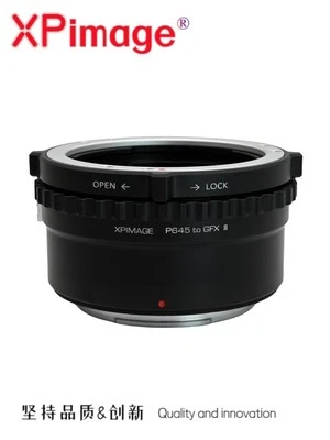XPimage Locking Adapter for Pentax 645 P645 Mount Lens to Fujifilm G GFX Camera - Image 1 of 4