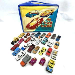 Vintage 48 Car Carrying Case With Extra Cars Included Tara Toy Corp - Picture 1 of 12