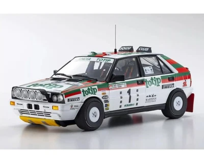 KYOSHO 1:18 AUTO LANCIA DELTA HF 4WD 1987 TARGA FLORIO #1 CERRATO /CERRI  08960C - Immagine 1 di 4