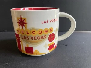 Taza de café Starbucks Welcome To Las Vegas 14 oz You Are Here Collection - Imagen 1 de 4