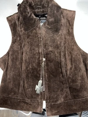 Chaleco de gamuza de cuero Máxima Wilson’s M Foto 1 de 3