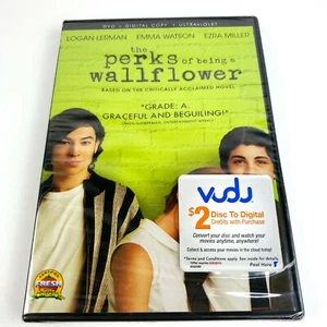The Perks Of Being A Wallflower (DVD + Digital) Emma Watson Brand New Sealed - Picture 1 of 3