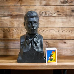 Busto de Iván Franko. Estatua de escritor. Antigüedades. Decoración del hogar. Artefacto histórico. - Imagen 1 de 11