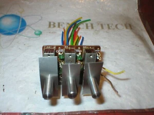 Interruptores de entrada de sesgo/ecualizador Kenwood X25-1100-00 para modelo KX-620 - Imagen 1 de 2
