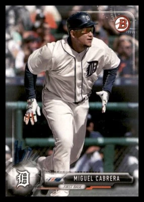 2017 Bowman - #28 Miguel Cabrera - Image 1 of 2