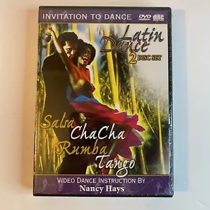 Invitation to Dance: Latin Dancing (DVD, 2003) Salsa, Chacha, Rumba, Tango - New - Foto 1 di 2