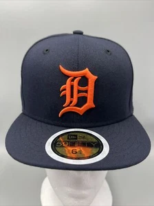 New Era 59Fifty Kids Detroit Tigers Road 2018 MLB Hat, Youth Size 6 3/4  JR Cap - Picture 1 of 11