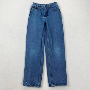 Vintage Guess Jeans Size Youth 10 Medium Wash Straight Leg Cotton Classic 90s - Picture 1 of 12