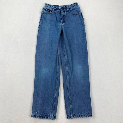 Vintage Guess Jeans Size Youth 10 Medium Wash Straight Leg Cotton Classic 90s - Image 1 of 4