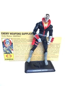 G.I. Joe 25th Anniversary Destro Battles 10cm Figur Hasbro Loose 100% Complete - Bild 1 von 1