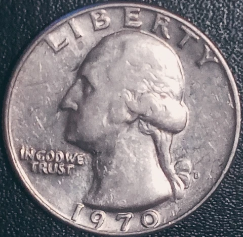 1970D❤️Washington Quarter❤️DDO/DDR👀💥 Error (Super Nice)💥 Cover