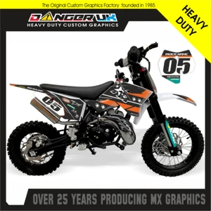 FTN 50 FTN50cc (KTM Style) DIRT BIKE MOTOCROSS GRAFIK AUFKLEBER - Bild 1 von 1