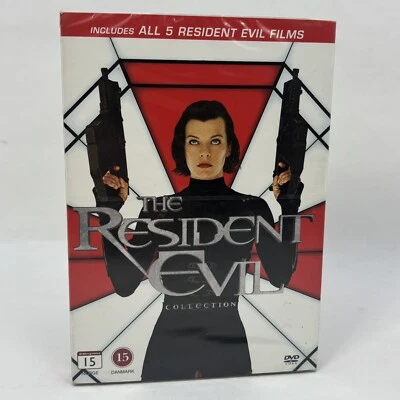 The Resident Evil Collection 5x Films DVD 2013 Milla Jovovich Michelle Rodriguez - Image 1 of 4
