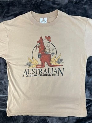 Australian Bush Trading Company T Shirt Size XL 100% Cotton Kangaroo - Image 1 of 4