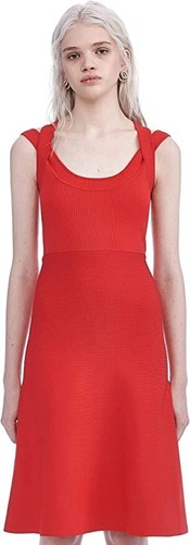 T by ALEXANDER WANG ABITO DOPPIO CINTURINO MEDIO PREZZO AL DETTAGLIO CONSIGLIATO: $425 00