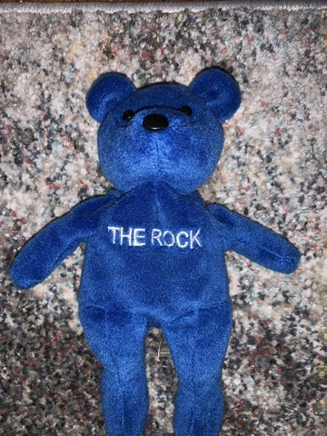 WWF ATTITUDE BEARS THE ROCK 1999 TITAN SPORTS  BEANIE BABIE Cover