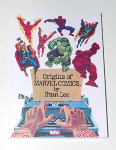 Origins of Marvel Comics 50th Anniversary Trade Paperback NEW Stan Lee Kirby - Picture 1 of 17