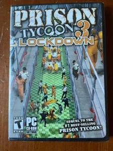 NEW (SEALED) PC Prison Tycoon 3 Lockdown PC CD-ROM Software - Picture 1 of 2