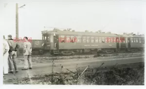 4C563 RP 1930er/40er PACIFIC ELEKTRISCHER EISENBAHNWAGEN #1051 TORRANCE SCHILD - Bild 1 von 1