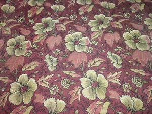 Tissu ancien ameublement tapisserie Art Déco  larg 116 cm x H 190 cm, réf A34 - Picture 1 of 7